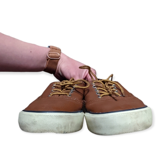 Brown Leather Sneakers AEO - Picture 5 of 5